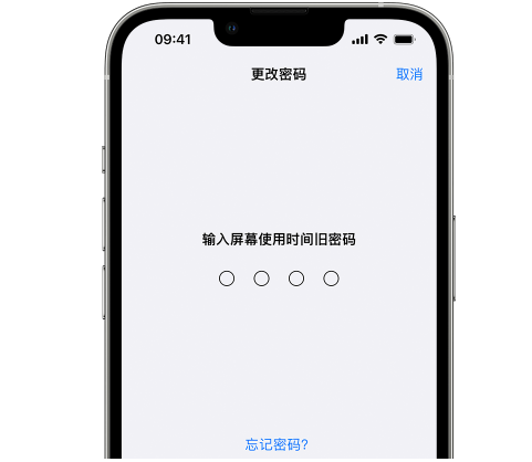 铜陵iPhone屏幕维修分享iPhone屏幕使用时间密码忘记了怎么办 