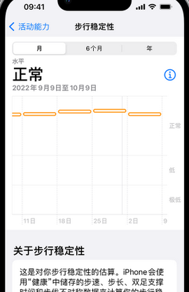 铜陵iPhone手机维修如何在iPhone开启'步行稳定性通知'