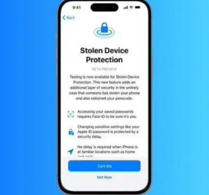 铜陵苹果授权维修店分享被盗设备保护功能开启方法 