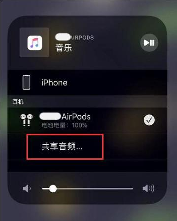 铜陵苹果14音频维修点分享iPhone14音频共享设置方法 