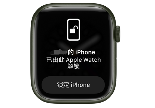 铜陵苹果手机维修分享用 AppleWatch 解锁配备面容 ID 的 iPhone方法 