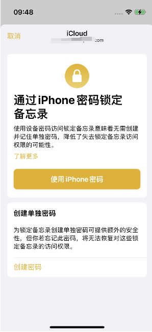 铜陵苹果14维修店分享iPhone 14备忘录加密方法教程 