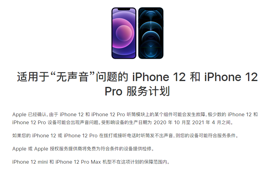 铜陵苹果手机维修分享iPhone 12/Pro 拨打或接听电话时无声音怎么办 
